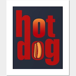 HOT DOG Posters and Art